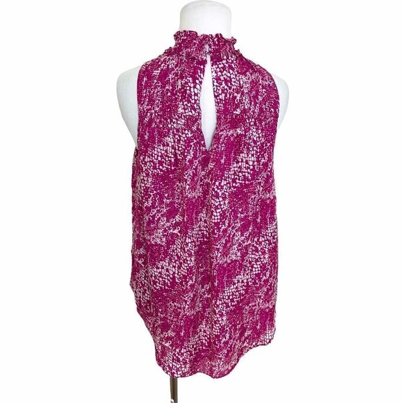 NWT Ramy Brook Kyrie Mock Neck Blouse (BIN P) - Picture 7 of 11